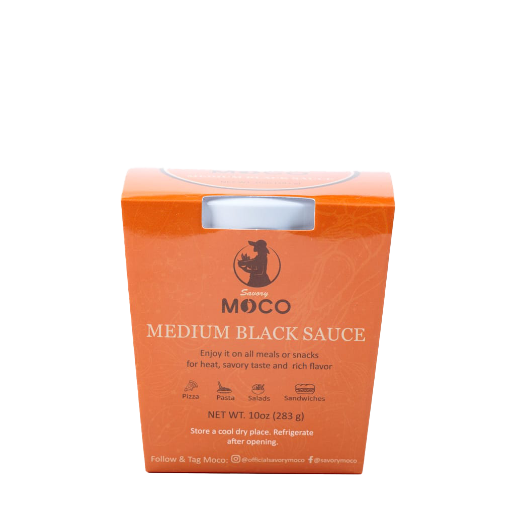 Balanced Medium Heat | Premium Savory Ghanaian Black Sauce